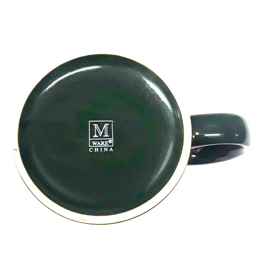 Delta Sigma Pi Coffee Mug Cup Fraternity Green